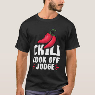 Chili Cook Off Judge Red Chili T-Shirt