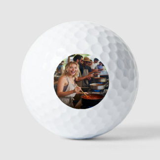 Chili Cook Off Photo Customize Golfball