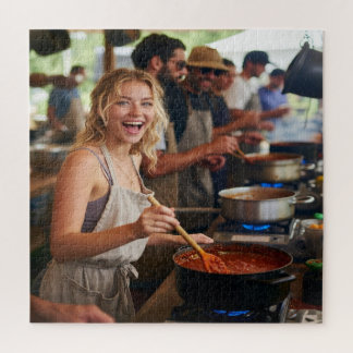Chili Cook Off Photo Customize Puzzle