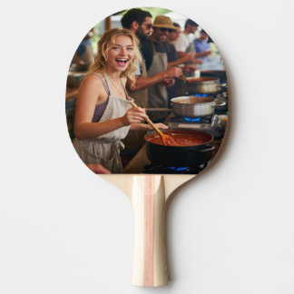 Chili Cook Off Photo Customize Tischtennis Schläger