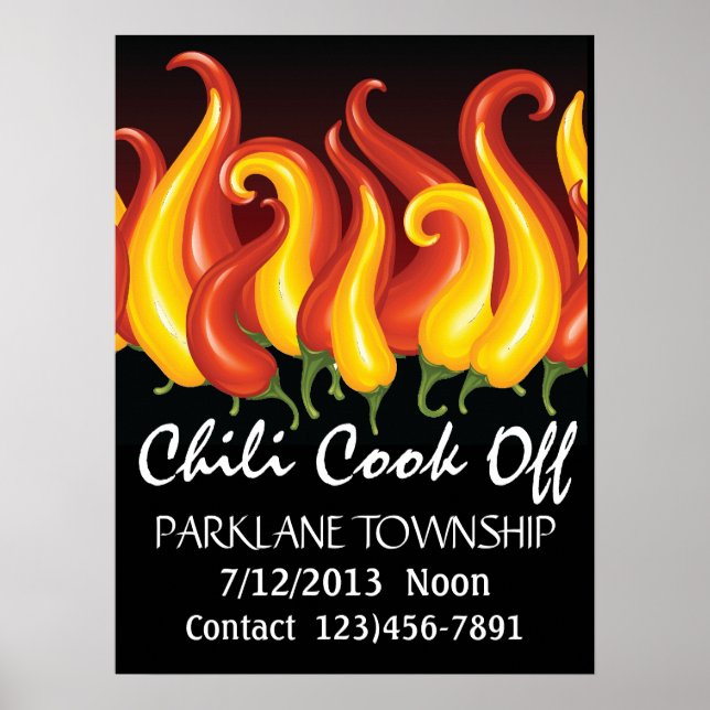Chili Cook Off Poster - SRF (Vorne)