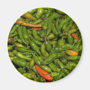 Chili für den Verkauf auf dem Markt Magnet