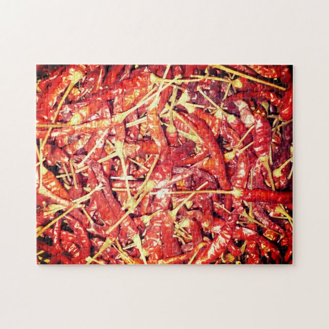 Chili getrocknet puzzle (Horizontal)