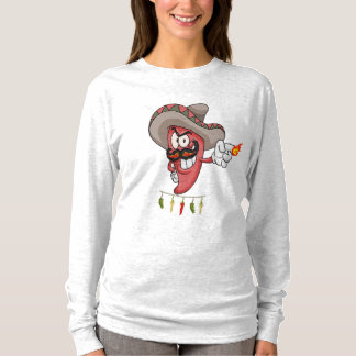 Chili-Grillfest Langarm T-Shirt