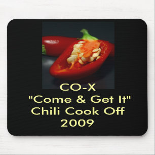 Chili-Koch weg von Mousepad