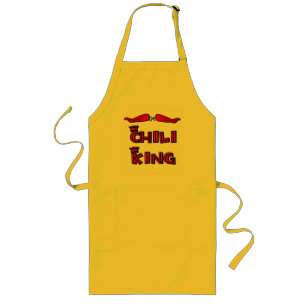 Chili-König Apron Lange Schürze