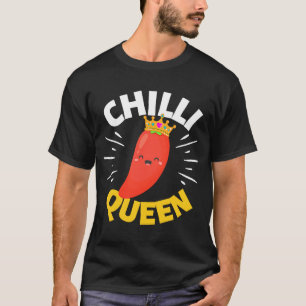 Chili Mama Queen Spicy Gemüse Mütter Tag Gard T-Shirt