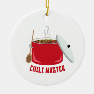 Chili Master Keramik Ornament