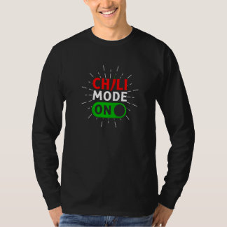 Chili-Modus aktiviert für einen Habanero-Chili T-Shirt