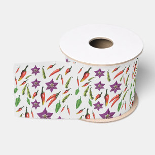 Chili Paprika Botanisch Ripsband