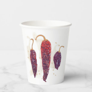 CHILI PAPRIKA Papierschalen Pappbecher