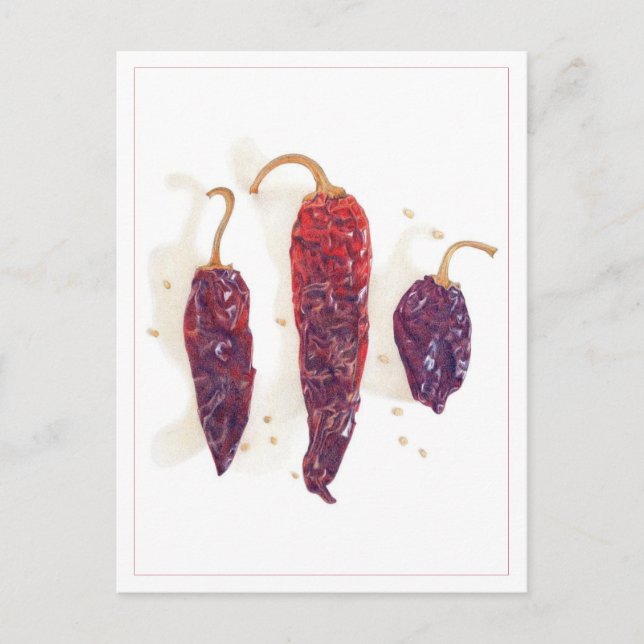 CHILI PAPRIKA Postkarte (Vorderseite)