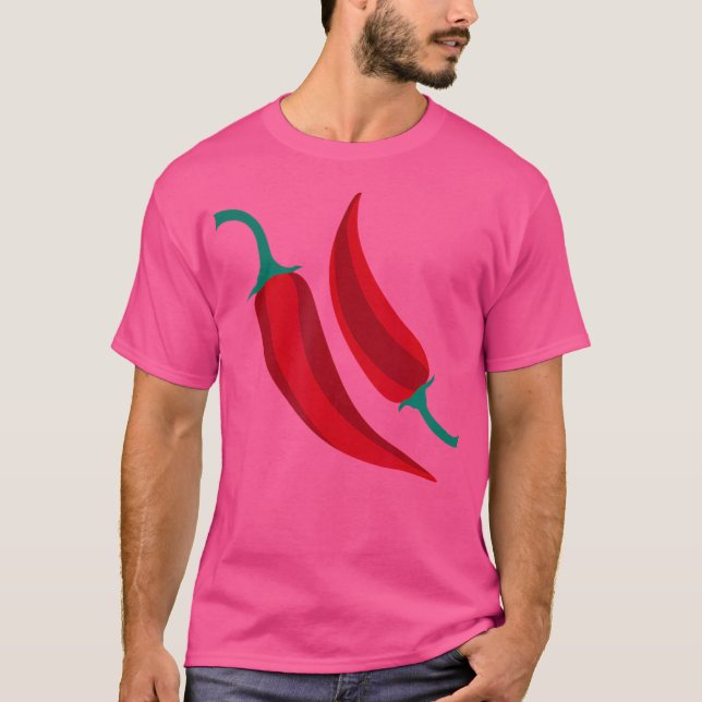 Chili Paprika T-Shirt (Vorderseite)