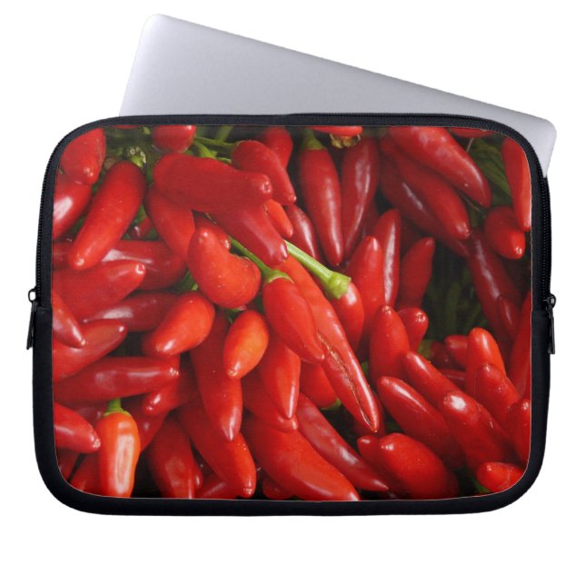 CHILI PAPRIKASCHOTEN 3 LAPTOPSCHUTZHÜLLE (Vorderseite)