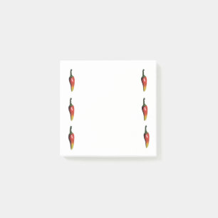 Chili Paprikaschoten Art Post-it-Hinweise Post-it Klebezettel