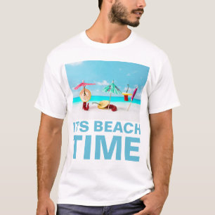 Chili Paprikaschoten Beach Time Funny individuell  T-Shirt
