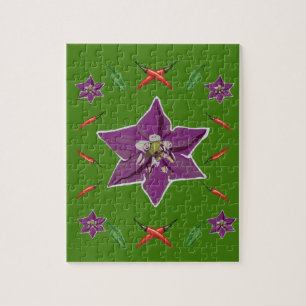 Chili Paprikaschoten & Blossom Puzzle