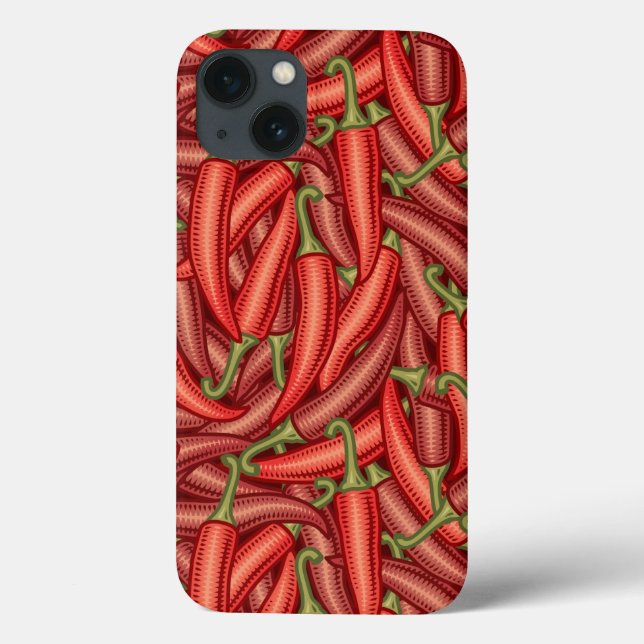 Chili-Paprikaschoten Case-Mate iPhone Hülle (Rückseite)