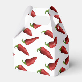 Chili-Paprikaschoten Geschenkschachtel