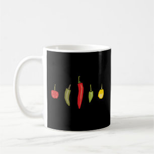 Chili-Paprikaschoten Kaffeetasse