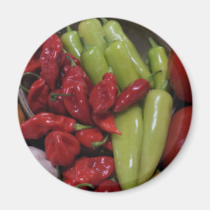 Chili-Paprikaschoten Magnet