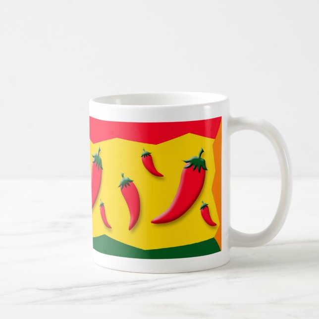 Chili-Paprikaschoten Tasse (Rechts)
