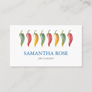 Chili Pepper Business Card oder MOMOM Card Visitenkarte