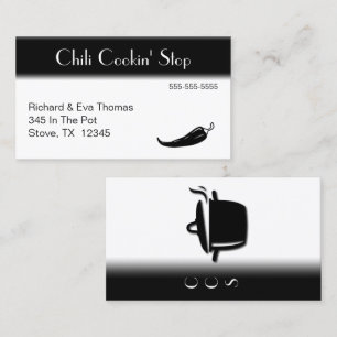 Chili Pepper Business Card Visitenkarte
