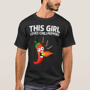 Chili Pepper Girls Kinder Spicy Habanero Chile T-Shirt