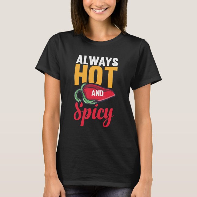 Chili  Pepper Spicy Food Fiesta Mexican Chili Part T-Shirt (Vorderseite)