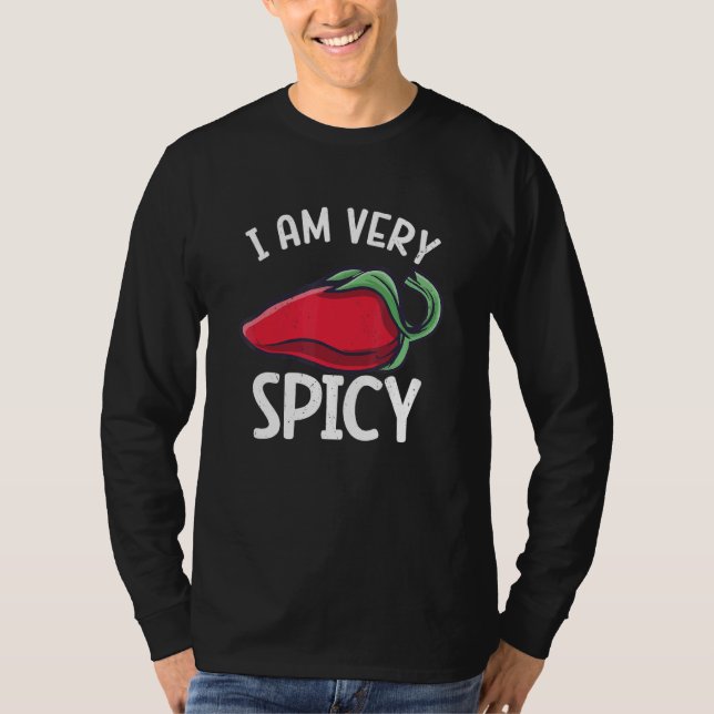 Chili Peppers Red Hot Spicy Pepper Eat Mexican Foo T-Shirt (Vorderseite)