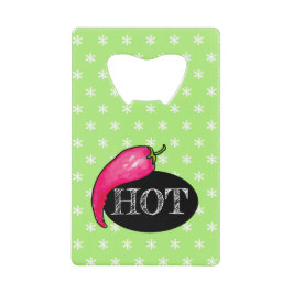 Chili Pfeffer Geldbeutel Flaschenöffner