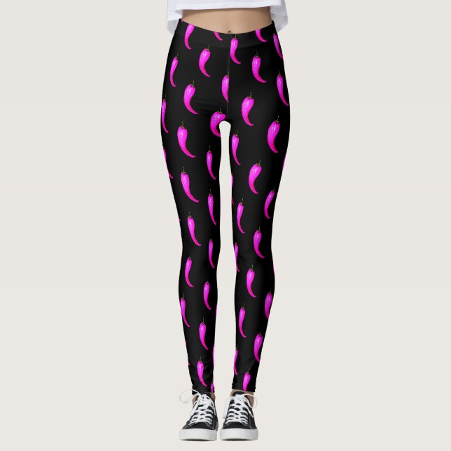 Chili Pfeffer Leggings (Vorderseite)
