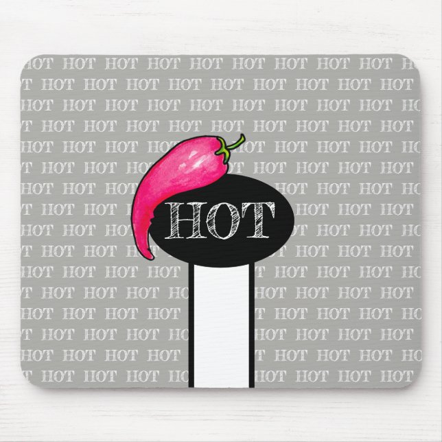 Chili Pfeffer Mousepad (Vorne)