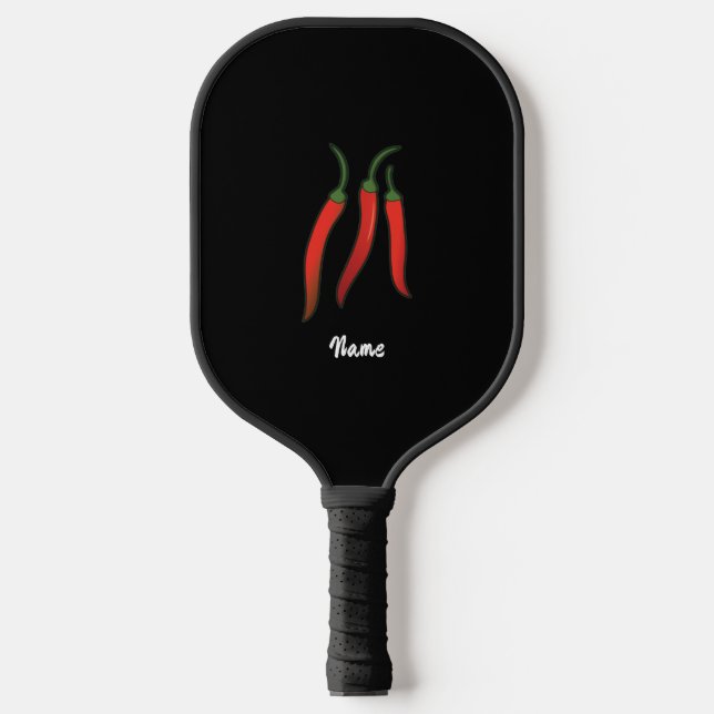 Chili Pfeffer Pickleball Schläger (Vorderseite)