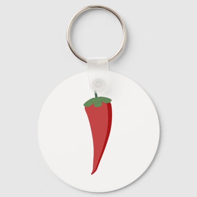Chili Pfeffer Schlüsselanhänger (Vorderseite)