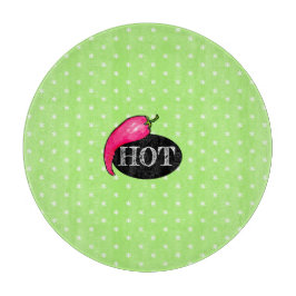 Chili Pfeffer Schneidebrett