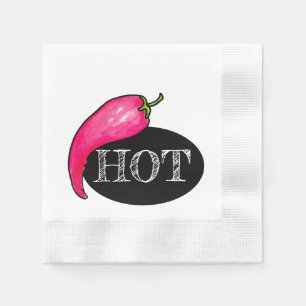 Chili Pfeffer Serviette