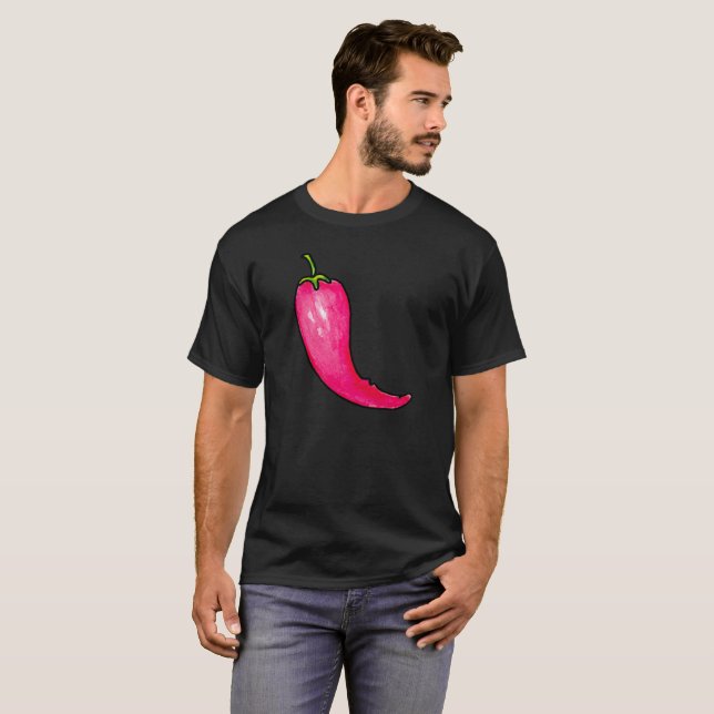 Chili Pfeffer T-Shirt (Vorne ganz)