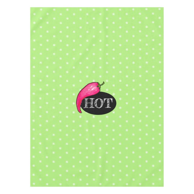 Chili Pfeffer Tischdecke (Vorderseite)