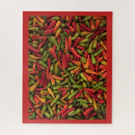 Chili-Pfefferpuzzlespiel Puzzle