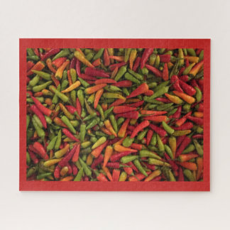 Chili-Pfefferpuzzlespiel Puzzle