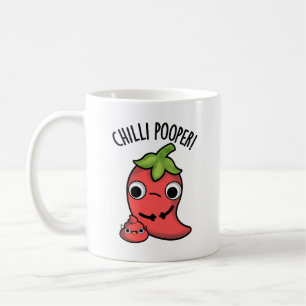 Chili Poooper Funny Pepper Puff Kaffeetasse