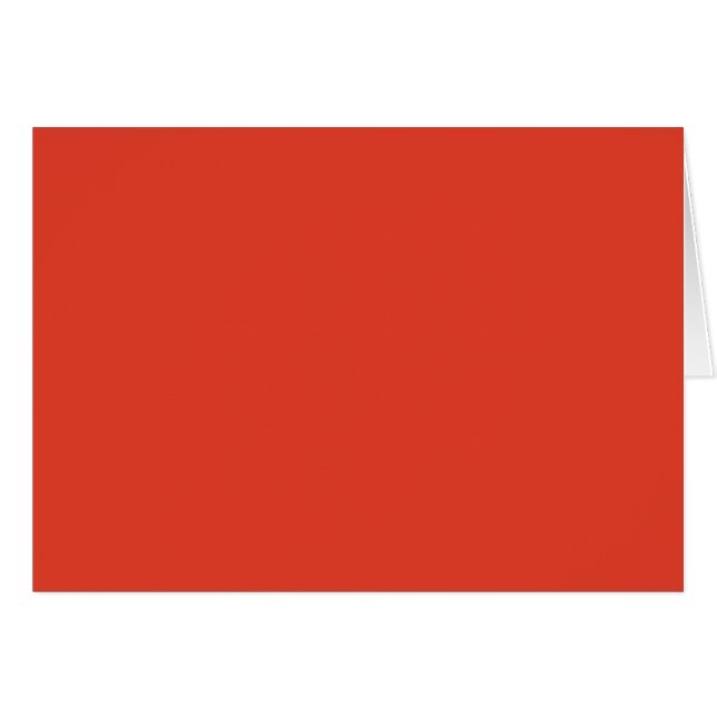 Chili Red Note Card (Vorderseite (Horizontal))