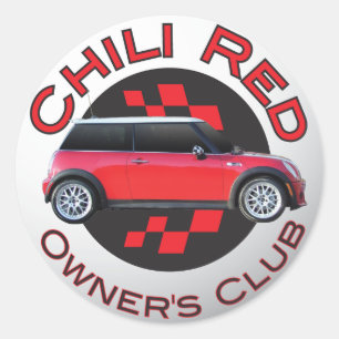 Chili Red Owner's Club Aufkleber
