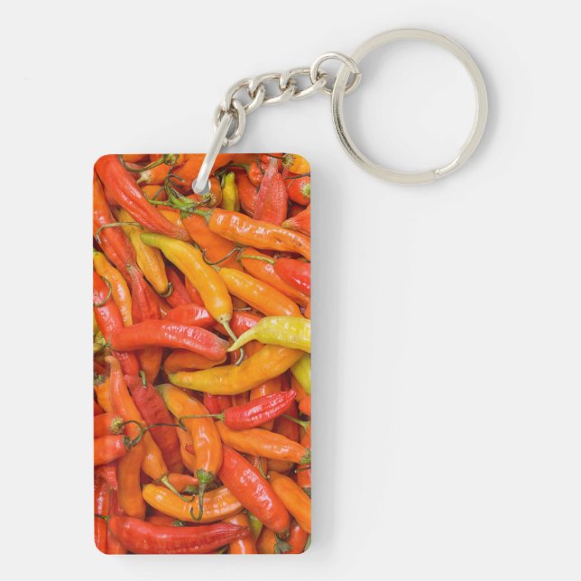 Chili Schlüsselanhänger (Rückseite)