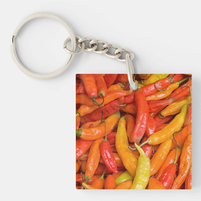 Chili Schlüsselanhänger (Vorderseite)
