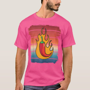 Chili Shirt Frauen Chili Gewürzwürzige Lebensmitte