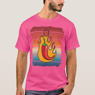 Chili Shirt Frauen Chili Gewürzwürzige Lebensmitte