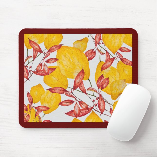 Chili und Turmerin auf einem Mauspad (Mit Mouse)